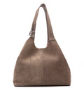 Borsa C-Easy Large Coccinelle in Suede Taupe