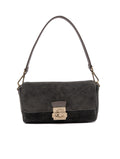 Borsa C-Me Lock Medium Coccinelle in Cotone Fango