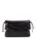 Borsa Lidia Small Coccinelle in Pelle Nera