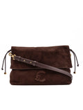 Borsa Lidia Small Coccinelle in Suede Testa di Moro