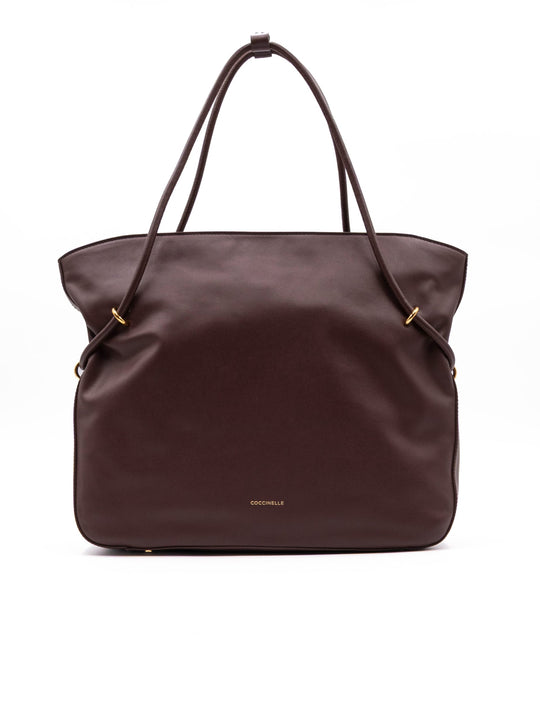 Borsa Lizzie Medium Coccinelle in Pelle Berry
