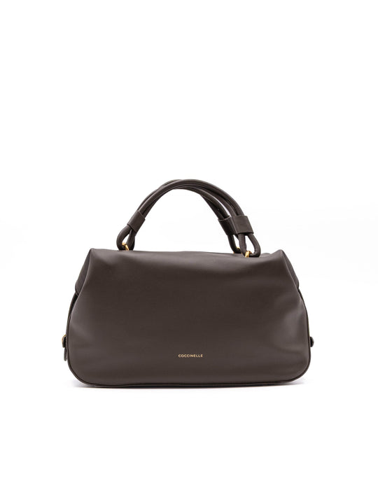 Borsa Lizzie Small Coccinelle in Pelle Fango