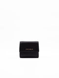 Mini Portafoglio Metallic Small Coccinelle in Pelle Nero