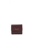 Mini Portafoglio Metallic Small Coccinelle in Pelle Berry