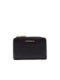 Portafoglio Metallic Small Coccinelle in Pelle Nero