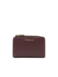 Portafoglio Metallic Small Coccinelle in Pelle Berry