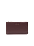 Portafoglio Metallic Large Coccinelle in Pelle Berry