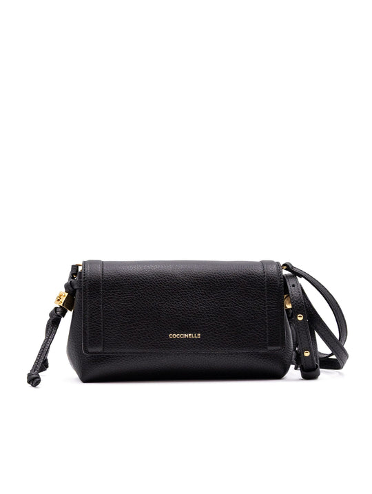Mini Bag Thess Coccinelle in Pelle Nera