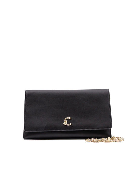 Pochette C-Me Light Coccinelle in Pelle Nera