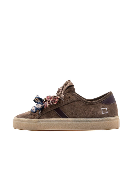 Sneakers Hill Low D.A.T.E. in Suede Moka