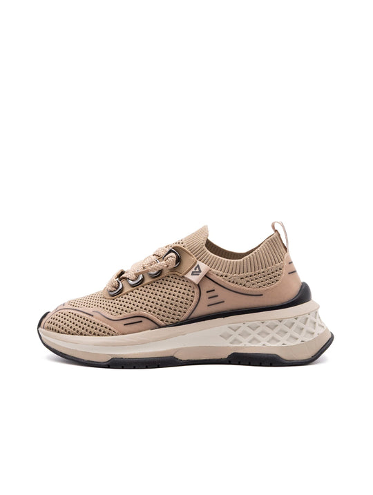 Sneakers Arcade Emanuelle Vee in Tessuto Beige