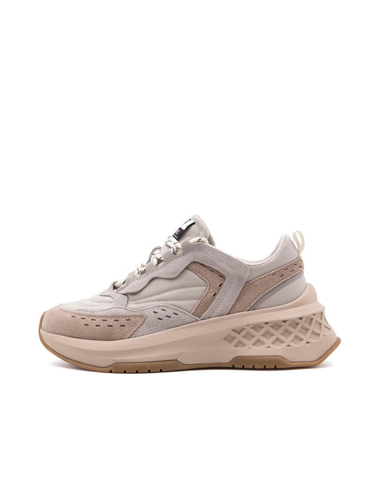 Sneakers Arcade Emanuelle Vee in Suede Multi Camel