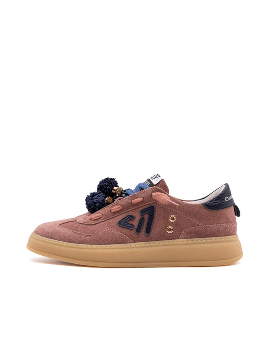 Sneakers Pixi Emanuelle Vee in Suede Pink