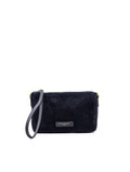 Minibag Nora Pouch Gianni Chiarini in Suede Notte