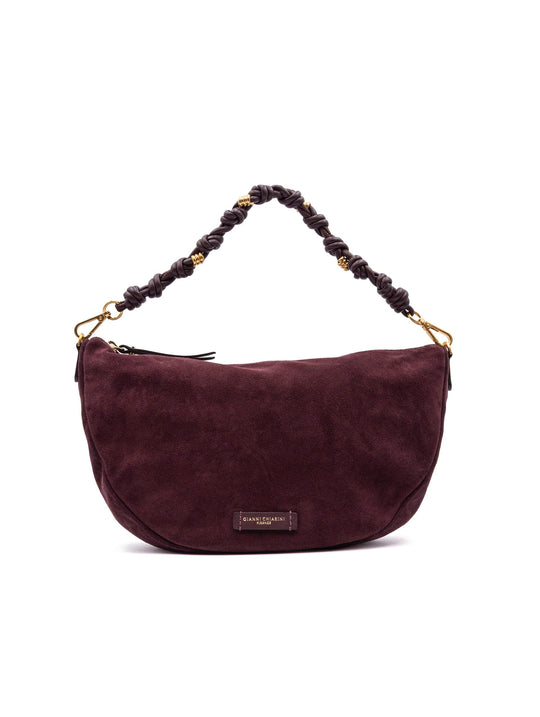 Borsa Cleo Gianni Chiarini in Suede Amarone