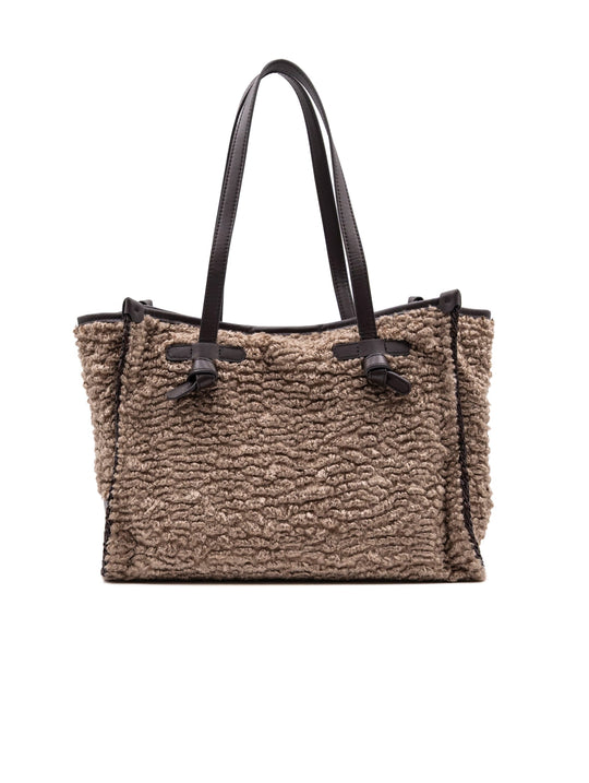 Marcella Medium Gianni Chiarini in Tessuto Beige