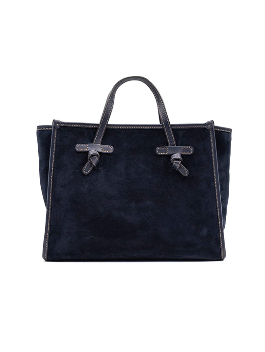 Marcella Medium Gianni Chiarini in Suede Blu Notte