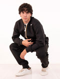Jogger Micka K-Way in Tessuto Tecnico Nero