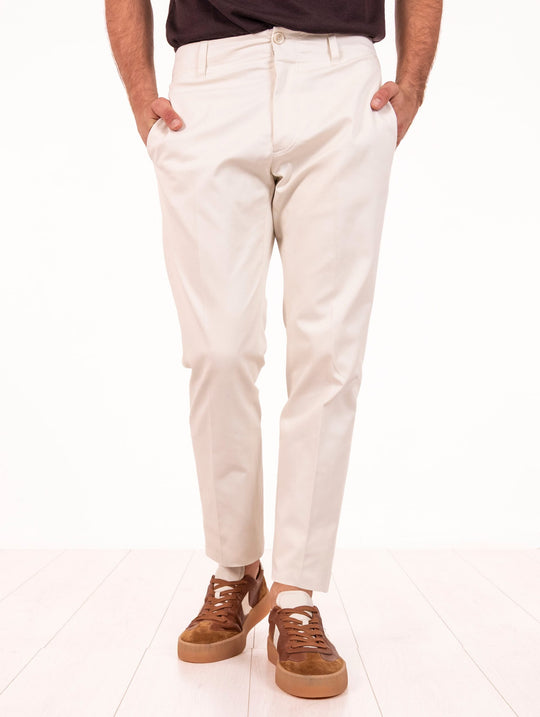 Pantalone Lardini in Viscosa Burro