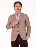 Giacca L.B.M. 1911 in Lana Vergine e Cashmere Sabbia