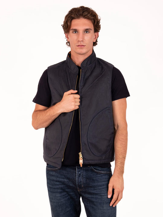 Gilet Native Mountaine Manifattura Ceccarelli Blu