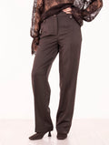 Pantalone Markup in Viscosa Marrone