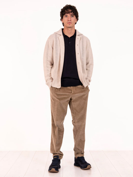 Pantalone Myths in Velluto a Coste Fango
