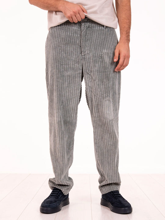 Pantalone Myths in Velluto Rocciatore Salvia