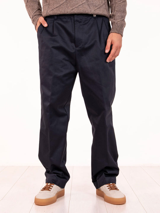 Pantalone Myths in Cotone Superior Blu Notte