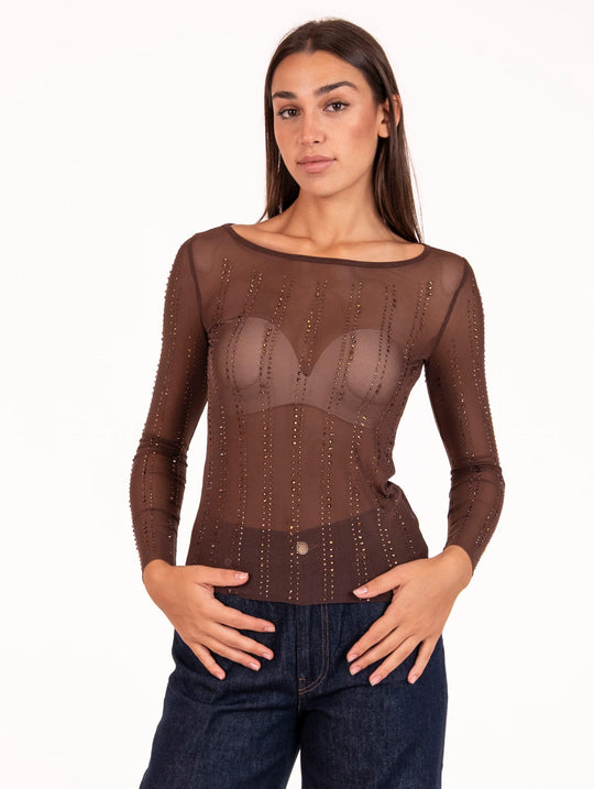 T-shirt Diamenti NoSecrets Fondente