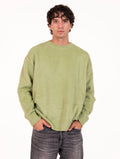 Maglia Roberto Collina in Cotone Garzato Pistacchio