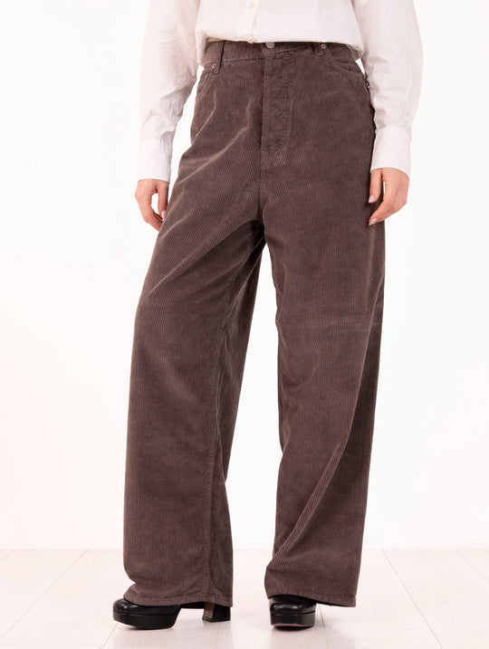 Pantalone Debby Roy Roger's in Velluto Marrone