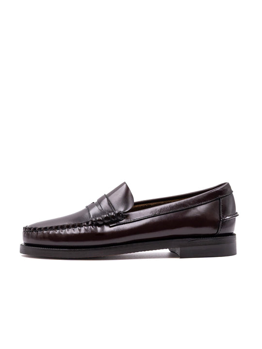 Mocassino Classic Dan Sebago in Pelle Brown Burgundy