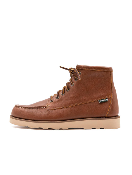 Stivaletto Tala Mid Tumb Sebago in Pelle Brown Mocha