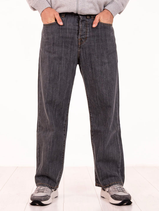 Jeans Telacruda in Cotone Denim Black