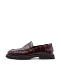 Mocassino The Giver in Pelle Bordeaux