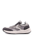 Sneakers Club22 Voile Blanche in Suede Grigio e Antracite