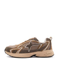 Sneakers Arrow W6YZ in Suede Cammello e Tortora