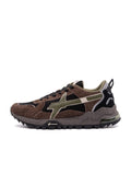 Sneakers Breeze3-M W6YZ Cioccolato e Verde Militare