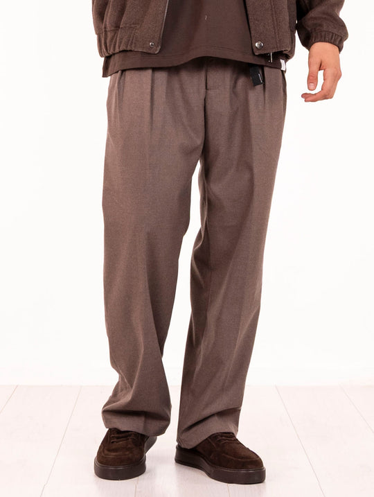 Pantalone White Sand in Misto Viscosa Cioccolato