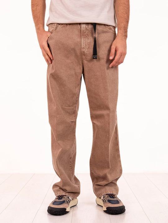 Pantalone White Sand in Cotone Denim Beige