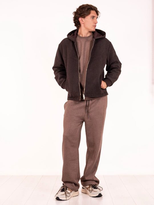 Bomber Woc in Misto Viscosa Moro