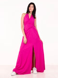 Abito Antonia LeTube in Lycra Magenta