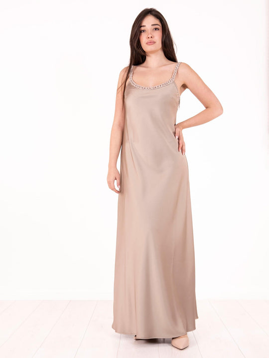 Abito Catena D.Exterior Satin Argilla