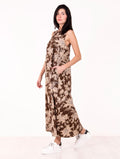 Abito Francesca Four Stroke in Cotone Marrone