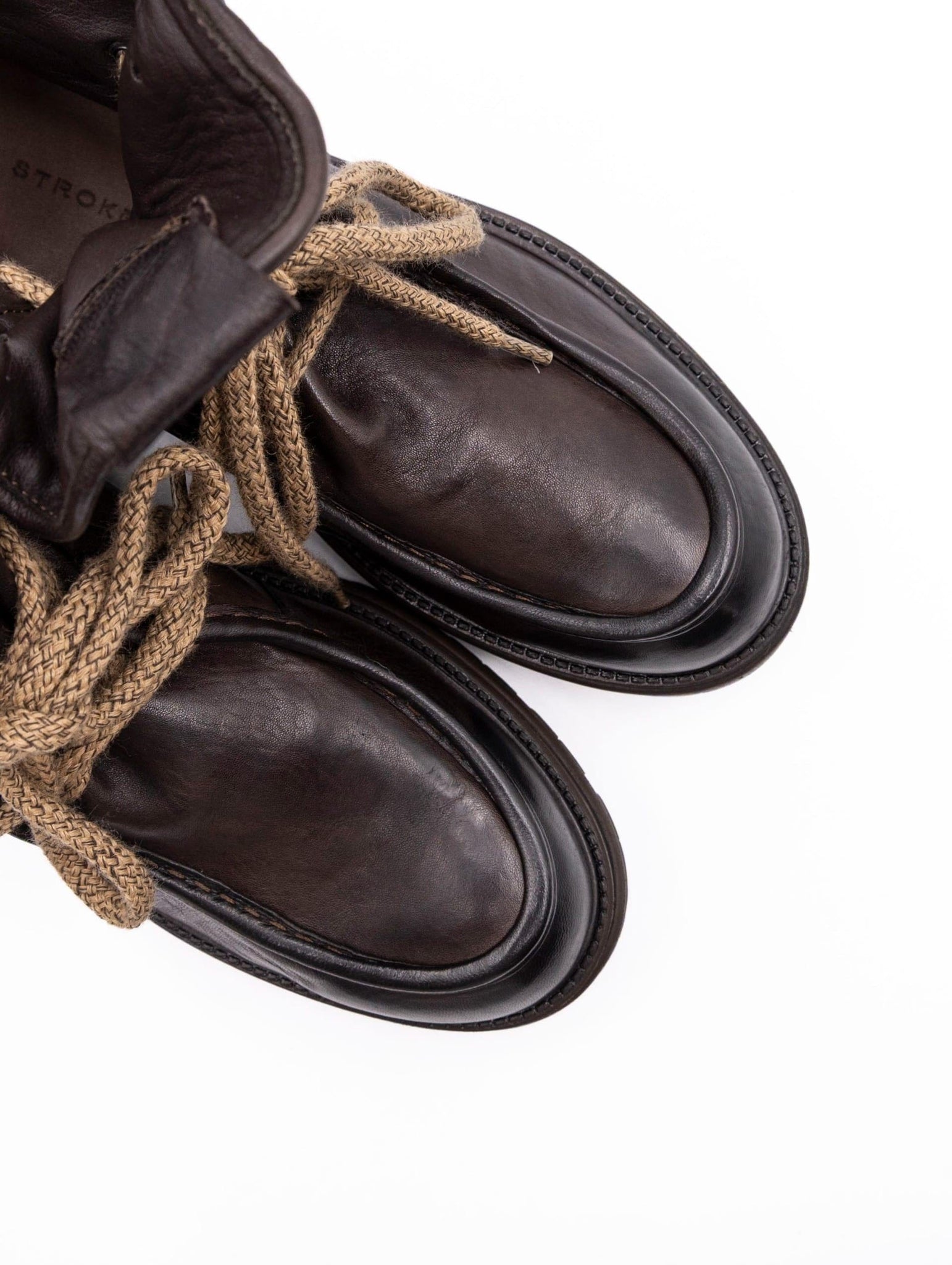 Beatles Four Stroke in Pelle Caffè