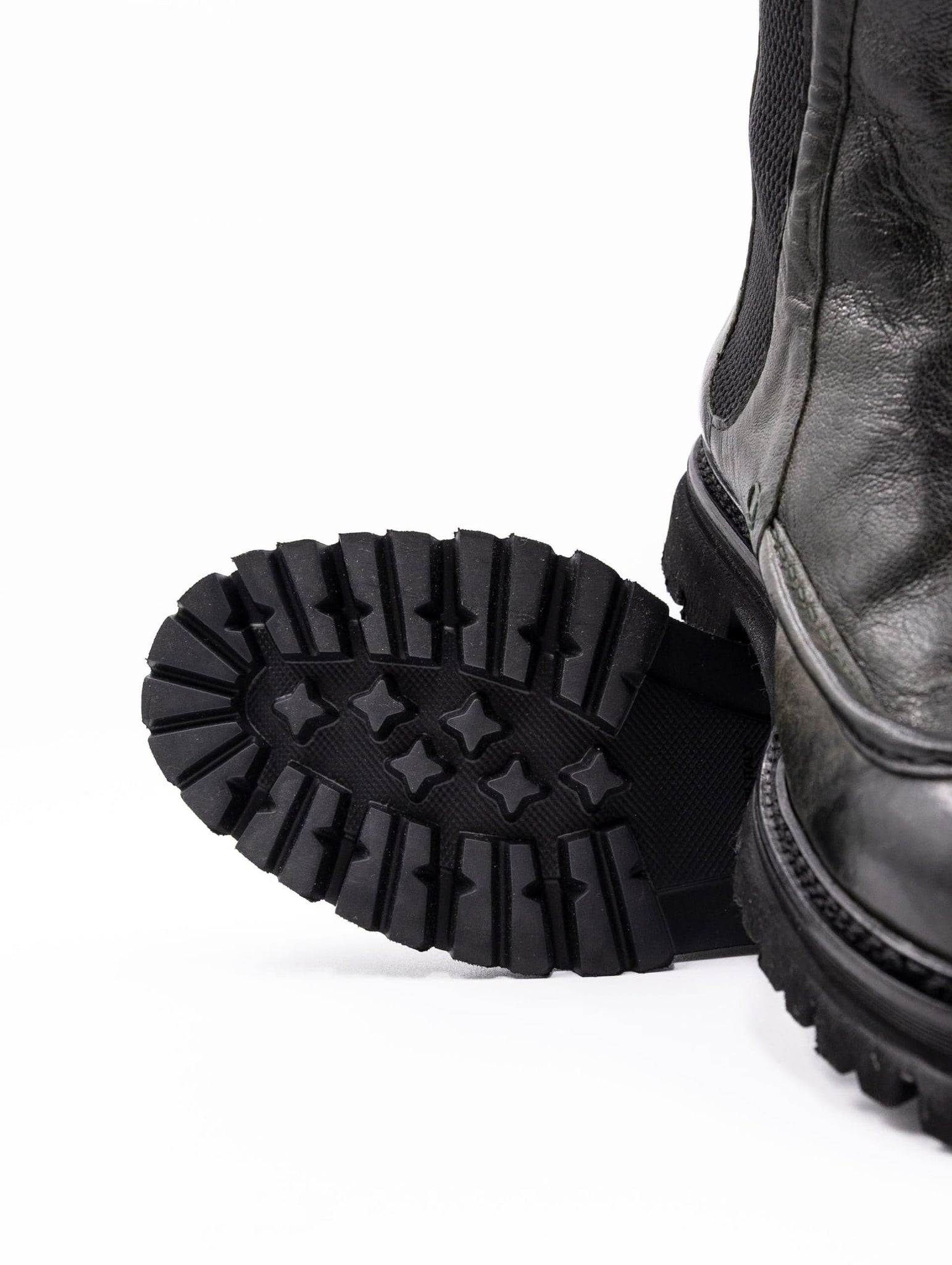 Beatles Four Stroke in Pelle Verde Foresta