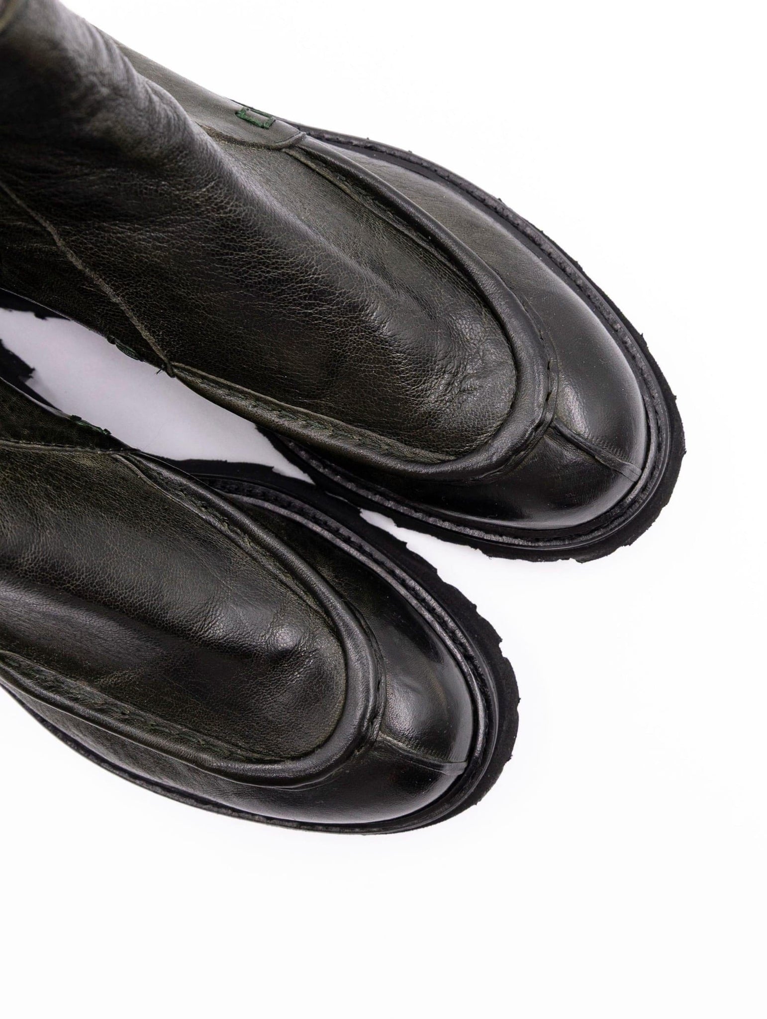 Beatles Four Stroke in Pelle Verde Foresta