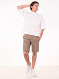 Bermuda Devore in Tencel e Cotone Corda