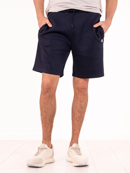 Bermuda K-Way in Tessuto Scuba Blu